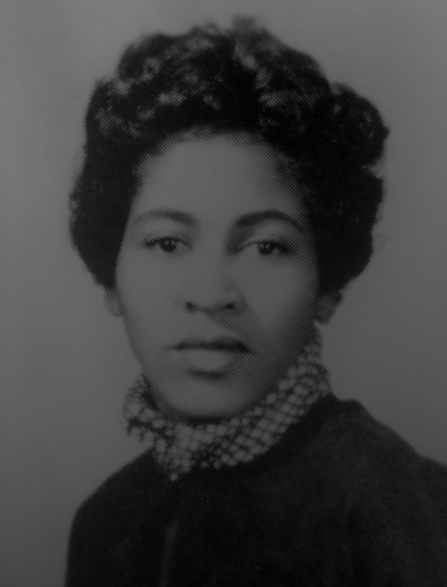 A young Tina Turner yearbook photo