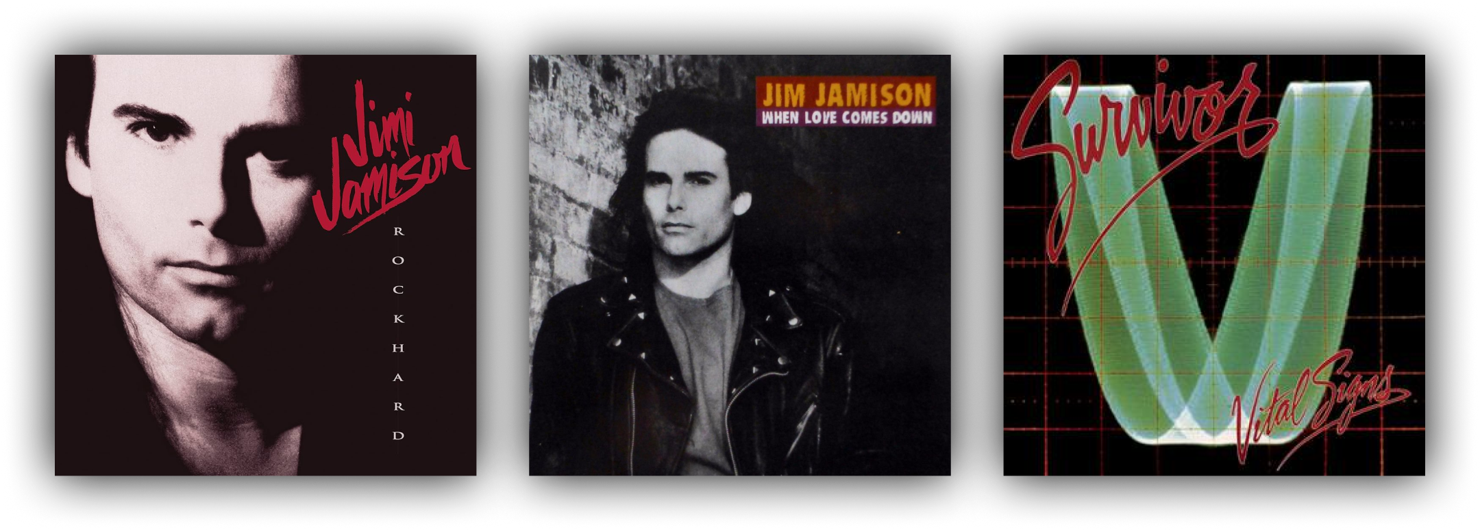 Examples of Jimi Jamison album art