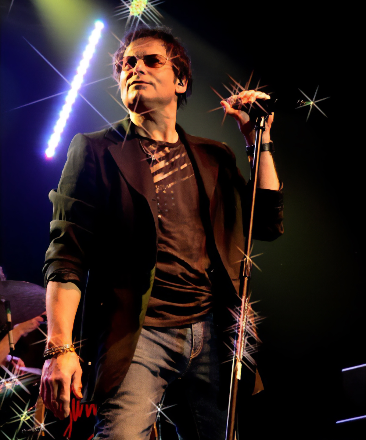 Jimi Jamison at the mic