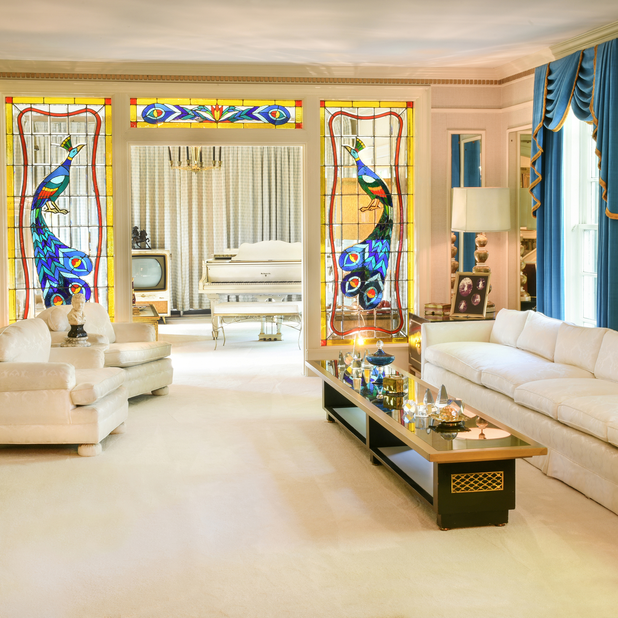Interior of Graceland mansion