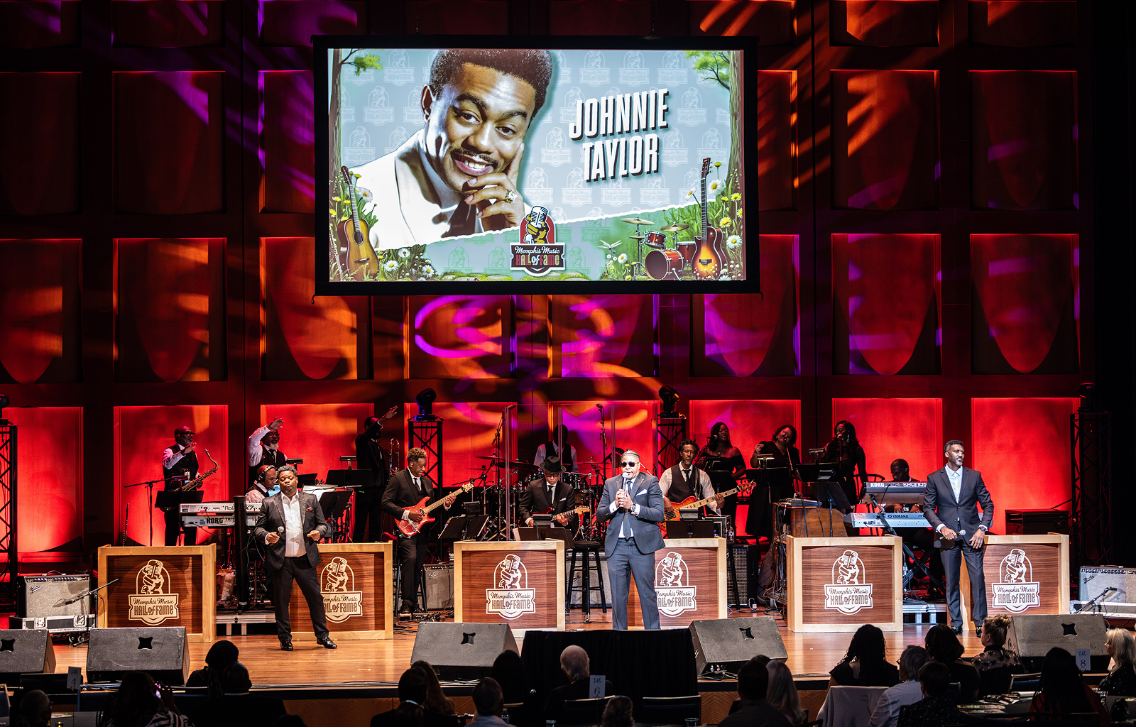 MMHOF ceremony honoring Johnnie Taylor