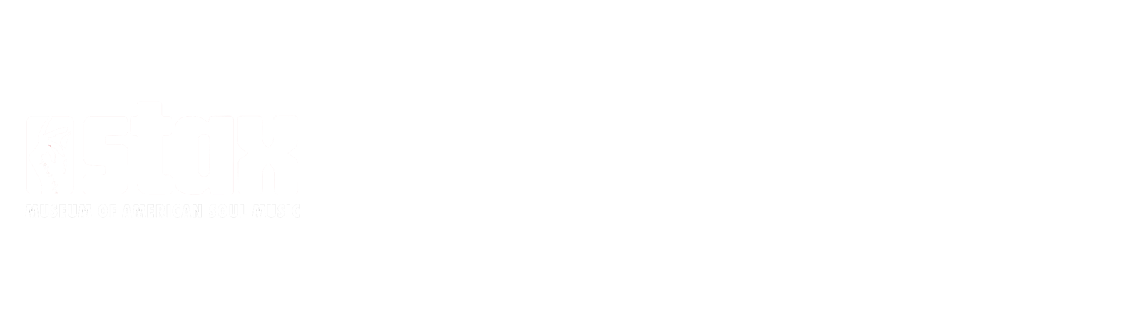 Logos for the Stax Museum, Stax Academy, and Charter School