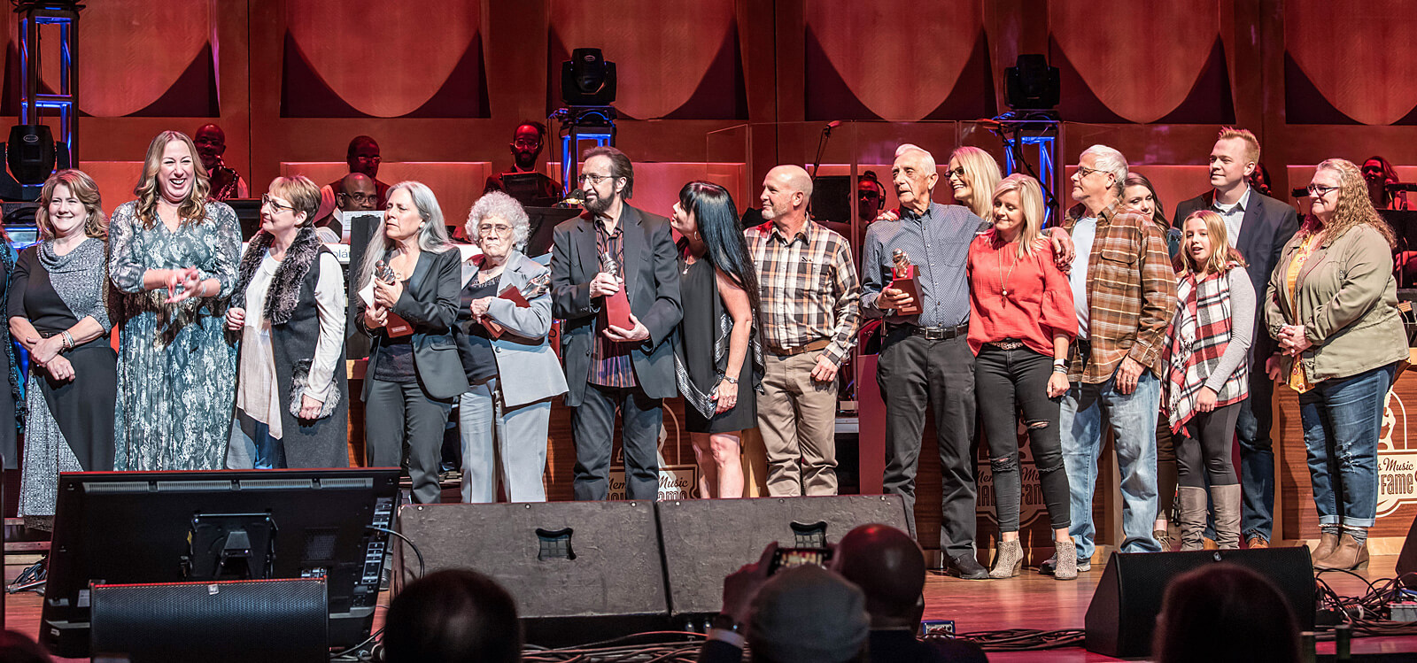 The Memphis Boys at Memphis Music Hall of Fame induction ceremony